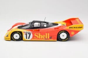 Porsche 962C #17 H-J. Stuck / D. Bell 3rd Place 200 Miles of Nürnberg Supercup 1987 Minichamps 1:18 155876517 Pressofusione — immagine 3 di 6