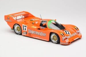 Porsche 962C #17 Jägermeister T. Boutsen / F. Jelinski 1000km Spa 1986 Minichamps 1:18 155866517 Pressofusione — immagine 4 di 6