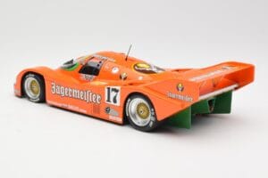 Porsche 962C #17 Jägermeister T. Boutsen / F. Jelinski 1000km Spa 1986 Minichamps 1:18 155866517 Pressofusione — immagine 5 di 6