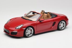 Porsche Boxster 981 S Guards Rosso Minichamps 1:18 110062031 Pressofusione