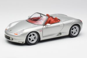 Porsche Boxster 986 Argento Maisto 1:18 37800-M3 Pressofusione
