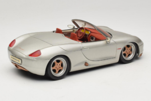 Porsche Boxster 986 Concept Argento Maisto 1:18 50231 Pressofusione — immagine 3 di 8