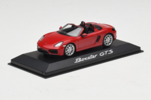 Porsche Boxster 981 GTS Rosso Minichamps 1:43 WAP0200140E Pressofusione — immagine 2 di 5