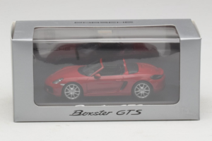 Porsche Boxster 981 GTS Rosso Minichamps 1:43 WAP0200140E Pressofusione — immagine 5 di 5