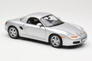 Porsche Boxster 986 Hard Top Argento UT Models 1:18 27854 Pressofusione — immagine 6 di 8