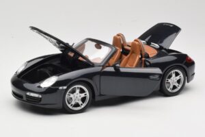 Porsche Boxster S 986 Blu Maisto 1:18 31123 Pressofusione — immagine 2 di 8