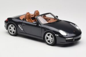 Porsche Boxster S 986 Blu Maisto 1:18 31123 Pressofusione — immagine 6 di 8
