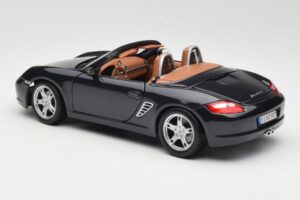 Porsche Boxster S 986 Blu Maisto 1:18 31123 Pressofusione — immagine 7 di 8