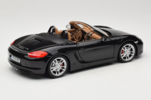 Porsche Boxster S 981 Basalt Black Minichamps 1:18 WAP0210160C Pressofusione — immagine 3 di 8