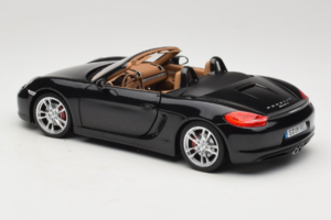 Porsche Boxster S 981 Basalt Black Minichamps 1:18 WAP0210160C Pressofusione — immagine 7 di 8