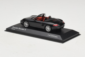 Porsche Boxster 986 S Nero Minichamps 1:43 400062070 Pressofusione — immagine 3 di 4
