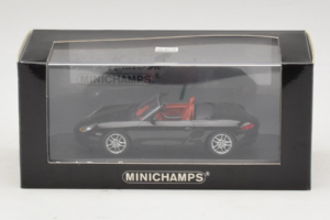 Porsche Boxster 986 S Nero Minichamps 1:43 400062070 Pressofusione — immagine 4 di 4
