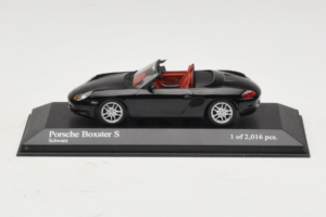 Porsche Boxster 986 S Nero Minichamps 1:43 400062070 Pressofusione