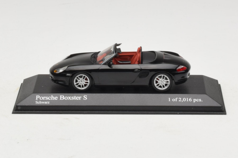 Porsche Boxster 986 S Nero Minichamps 1:43 400062070 Pressofusione