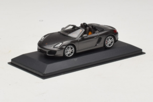 Porsche Boxster 981 S Grey Metallic Minichamps 1:43 PORSCHE005 Pressofusione — immagine 2 di 4