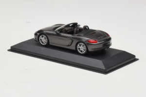 Porsche Boxster 981 S Grey Metallic Minichamps 1:43 PORSCHE005 Pressofusione — immagine 3 di 4