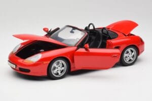 Porsche Boxster S 986 Guards Rosso UT Models 1:18 27861-M1 Pressofusione — immagine 2 di 8