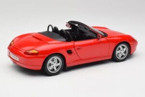 Porsche Boxster S 986 Guards Rosso UT Models 1:18 27861-M1 Pressofusione — immagine 3 di 8