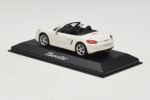 Porsche Boxster 981 Bianco Minichamps 1:43 WAP0202000D Pressofusione — immagine 3 di 5