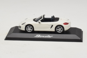 Porsche Boxster 981 Bianco Minichamps 1:43 WAP0202000D Pressofusione