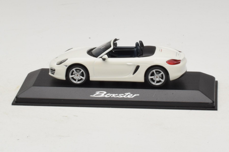Porsche Boxster 981 Bianco Minichamps 1:43 WAP0202000D Pressofusione