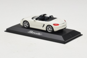 Porsche Boxster 981 Bianco Minichamps 1:43 WAP0202000D-R1 Pressofusione — immagine 3 di 4