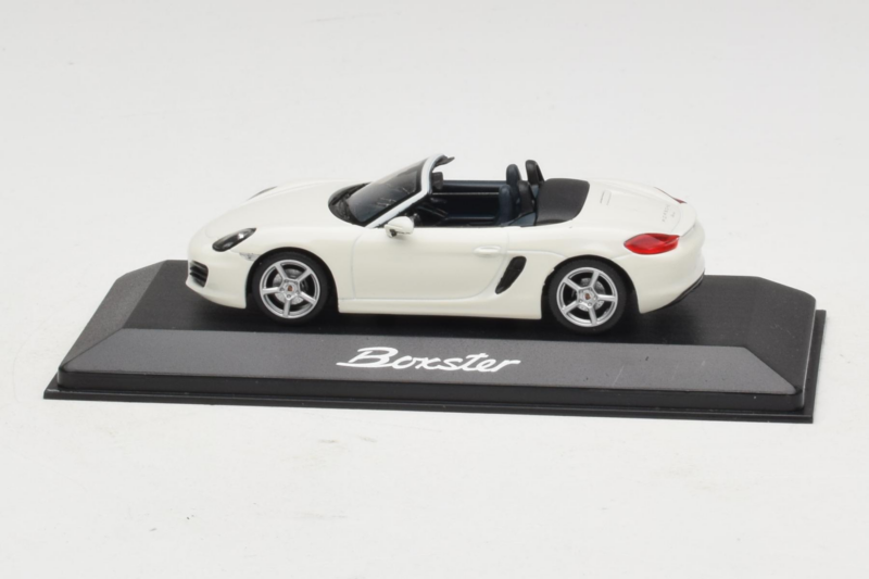 Porsche Boxster 981 Bianco Minichamps 1:43 WAP0202000D-R1 Pressofusione