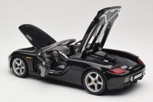Porsche Carrera GT 980 Nero Maisto 1:18 36622 Pressofusione — immagine 5 di 8