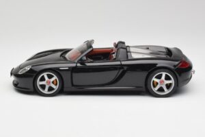 Porsche Carrera GT Nero Maisto 1:18 36665 Pressofusione — immagine 4 di 8