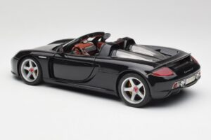 Porsche Carrera GT Nero Maisto 1:18 36665 Pressofusione — immagine 7 di 8