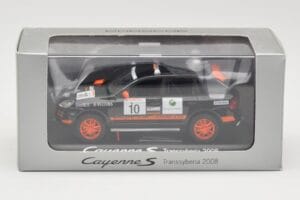 Porsche Cayenne 955 S Transsyberia #10 Nero Arancione 2008 Minichamps 1:43 WAP02001819 Pressofusione — immagine 4 di 4