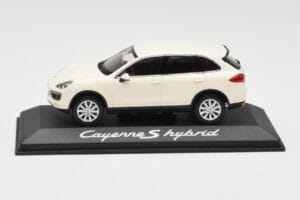 Porsche Cayenne 958 S Hybrid Bianco Minichamps 1:43 WAP0200040B Pressofusione