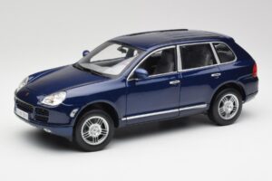 Porsche Cayenne S 9PA Dark Sea Blu Metallizzato Maisto 1:18 31635 Pressofusione
