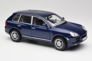 Porsche Cayenne S 9PA Dark Sea Blu Metallizzato Maisto 1:18 31635 Pressofusione — immagine 6 di 8