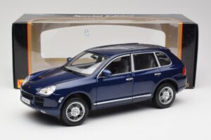 Porsche Cayenne S 9PA Dark Sea Blu Metallizzato Maisto 1:18 31635 Pressofusione — immagine 8 di 8