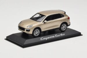 Porsche Cayenne 958 Turbo Oro Minichamps 1:43 WAP0200050E Pressofusione — immagine 2 di 4