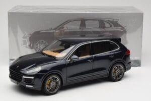 Porsche Cayenne Turbo S 958 Blue Metallic Minichamps 1:18 110064001 Pressofusione — immagine 8 di 8