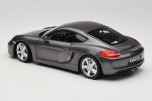 Porsche Cayman 981 S Grigio Minichamps 1:18 WAP0210070D Pressofusione — immagine 7 di 8