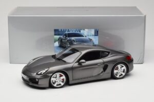 Porsche Cayman 981 S Grigio Minichamps 1:18 WAP0210070D Pressofusione — immagine 8 di 8
