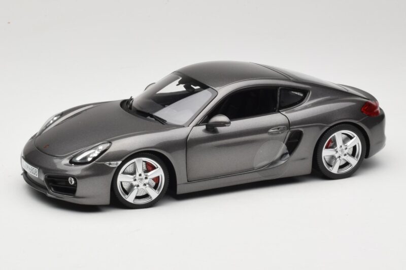 Porsche Cayman 981 S Grigio Minichamps 1:18 WAP0210070D Pressofusione