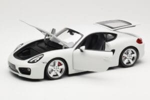 Porsche Cayman 981 Bianco Minichamps 1:18 113062221 Pressofusione — immagine 3 di 8
