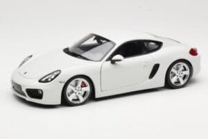Porsche Cayman 981 Bianco Minichamps 1:18 113062221 Pressofusione