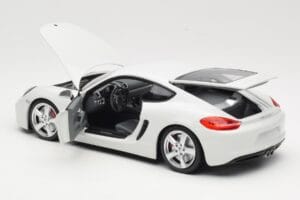 Porsche Cayman 981 Bianco Minichamps 1:18 113062221 Pressofusione — immagine 5 di 8