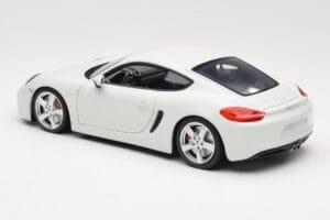 Porsche Cayman 981 Bianco Minichamps 1:18 113062221 Pressofusione — immagine 7 di 8