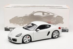 Porsche Cayman 981 Bianco Minichamps 1:18 113062221 Pressofusione — immagine 8 di 8