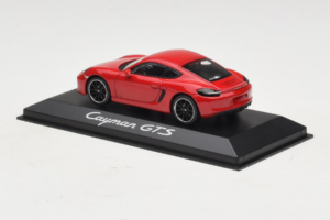 Porsche Cayman 981 GTS Rosso Minichamps 1:43 WAP0200150E Pressofusione — immagine 3 di 5