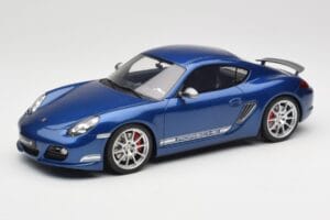 Porsche Cayman R 987.2 Aqua Blue Metallic GT Spirit 1:18 GT901 Resina