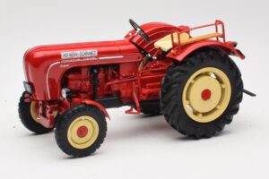 Porsche-Diesel Super Trattore Hofherr Schrantz Rosso Minichamps 1:18 109183071 Pressofusione