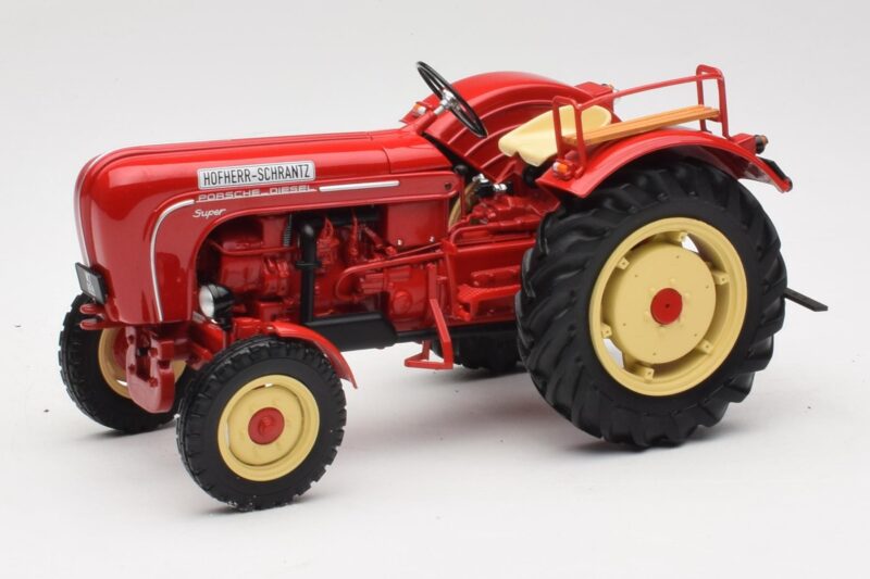 Porsche-Diesel Super Trattore Hofherr Schrantz Rosso Minichamps 1:18 109183071 Pressofusione