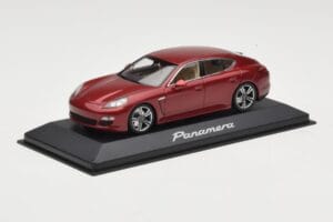 Porsche Panamera 970 Red Metallic Minichamps 1:43 WAP0200119 Pressofusione — immagine 2 di 4